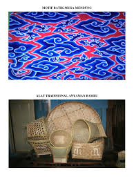 Sumber lain menjelaskan bahwa motif batik adalah kerangka gambar pada batik berupa perpaduan antara garis, bentuk dan isen menjadi satu kesatuan yang mewujudkan batik secara keseluruhan. Motif Batik Mega Mendung