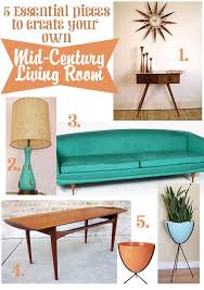 Oh So Lovely Vintage Create Your Own Mid Century Living Room Mid Century Living Room Mid Century Modern Living Room Mid Century Modern Living