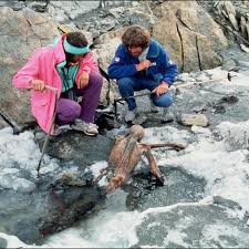 On September 19, 1991, while hiking in the Ötztal Valley, German hikers  Erika and Helmut Simon stumbled upon what they initially thought was the  body of a recently deceased mountain climber. Read