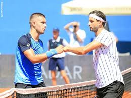 Watch official video highlights and full match replays from all of grigor dimitrov atp matches plus sign up to watch him play live. Petenis Bulgaria Grigor Dimitrov Positif Terpapar Covid 19 Liga Olahraga