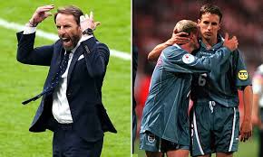 Gareth southgate has said that he is not motivated by the chance to erase the pain of his missed penalty against germany at euro 96 and has urged england's players to make history at wembley. Uzxv 1jwnljl7m