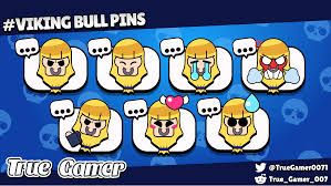 Has loads of epic doing an ama over on the brawl stars subreddit! Don T Mess With The Bull Viking Bull Pins Guys Brawlstars