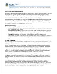 Free Does A Resume Need An Objective Difference Samples