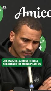 "They're going to make mistakes and that's okay. But they’ve got to be  mistakes of agression and mistakes of opportunity not mistakes of not  playing hard.", Joe Mazzulla talks about setting the ...