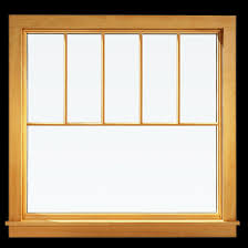 Illustration about single hand drawn outline of window with four panes. Picture Windows Andersen Windows
