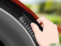 How to make glow shin for cars tiyers ~ jay leno opens the garage and takes a classic car for a spin. How To Keep Tires Black 9 Steps With Pictures Wikihow