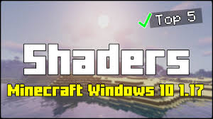 Make your minecraft pe bedrock more realistic with upgrade water, hd sun and moon, trees wind, . Top 5 Shaders For Minecraft Windows 10 Edition 1 17 Free 2021