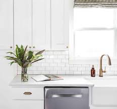 Check spelling or type a new query. Heidi Caillier Design Seattle Interior Designer Kitchen Remodel Renovation White Kitchen Shaker Cabinets Brass Hardware Heidi Caillier