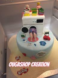 Gateau Fun Gateau Pate A Sucre Gateau Machine A Laver Gateau Anniversaire Maman Cooler
