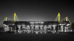 Download imagens o borussia dortmund, 4k, bundesliga, bvb, logo, alemanha, textura de madeira, fc borussia. Signal Iduna Park Wallpapers Wallpaper Cave
