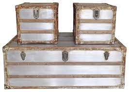 Check out our coffee steamer selection for the very best in unique or custom, handmade pieces from our cooking utensils & gadgets shops. Voyager Steamer Trunk Coffee Table Set Farmhouse Coffee Table Sets By Basin And Vessel Houzz