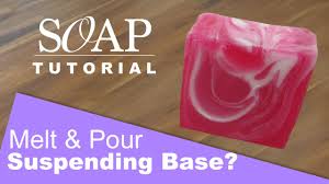 You can lighten micas with titanium dioxide or darken micas with smooth coconut carbon (activated charcoal). Melt Pour Soap Base Stephenson Crystal Suspending Love Spell Youtube