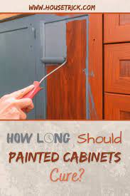 Jan 04, 2014 · how long does it take paint to dry and cure? How Long Should Painted Cabinets Cure House Trick