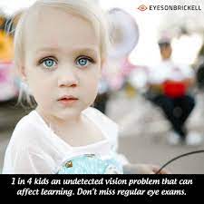 Eyes On Brickell Offers Fun Professional Pediatric Eyeexam And Detects Vision Problems In Children Of All Ages Schedu Vision Problems Eye Care Vision Health
