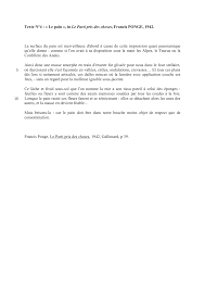 Texte N 4 Ponge