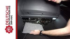 Slide seat (s) all way forward. Volkswagen Cabin Air Pollen Filter How To Diy Install And Where It Is Located Youtube