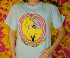 Birds Aren T Real Hoodie Big Propaganda Birds Aren T Real In 2020 Propaganda Big Bird Quality Fabric