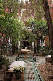 An Old Iranian House Outdoor Backyard Outdoor Gardens