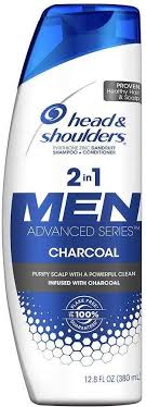 Head Shoulders Men Advanced Series 2 In 1 Charcoal Shampoo