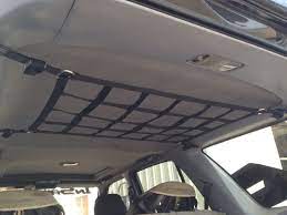 Ceiling Net In 3rd Gen 4runner Mounted With 200 Anchor Points Adjustable Down For Bags Jackets Etc Flush And Out Of 4runner 4runner Mods 3rd Gen 4runner