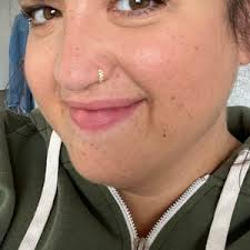 Nose Ring, Tribal Nose Ring, Gold Nose Ring, Ear Piercing, Tribal Nose  Piercing, Indian Nose Ring, 20g, Nose Piercing, Solid Gold Nose Ring