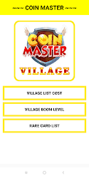 Every village in coin master has different buildings to build in it which a player needs to build in case of proceeding to. Cmvc Coin Master Village Cost Rare Card List 1 1 Apk Android Apps