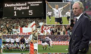On 1 september 2001 germany met england during the qualifying stages of the 2002 world cup, at the olympiastadion in munich. Germany 1 5 England And Even Emile Heskey Scored Memories Of The Night 15 Years On Daily Mail Online