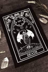 Designed and printed in the usa. Death Tarot Card Back Patch The Pretty Cult