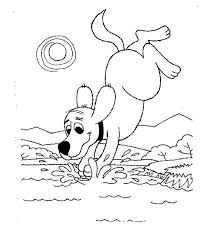 Check spelling or type a new query. Clifford The Big Red Dog Jump Into The Lake Coloring Page Coloring Sun