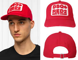 Dsquared2 DSQ Canada Flag Born in Canada Hat Baseball Cap