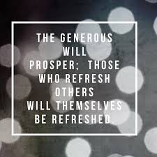 One of the best ways to be generous is by giving words of encouragement. Three Ways To Refresh Others Nuance Financial