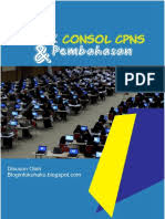 Berbeda dengan tiu, twk, jawaban langsung pasti. Soal Cpns Pdf