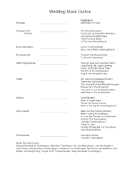 Wedding Ceremony Program Outlines Wedding Ceremony Outline Processional Wedding Songs Wedding Reception Program