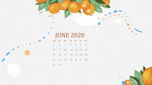June 2020 Desktop Background Calendar Calendar Wallpaper Desktop Calendar Calendar Background