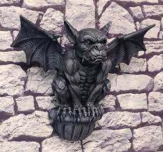Ebros Large Gothic Winged Gargoyle On Ledge Wall Decor Hanging Sculpture 20 W In 2021 Gargoyles Gargoyles Art Sculpture