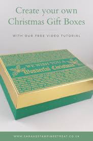 Create This Gorgeous Christmas Gift Box With A Metallic Memories And More Card Feature In 2020 Christmas Gift Box Cute Christmas Gifts Gift Box