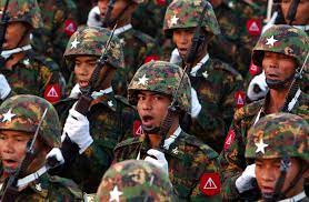Mindat is one of several towns where opponents of the. Myanmar S Army Is Increasingly Turning To India For Training And Weapons Telegraph India