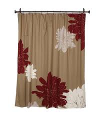 Brown And Red Shower Curtains Tan Shower Curtain Gray Shower Curtains Red Shower Curtains