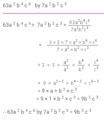 Common between two sets (a × c) = {1, 2, 3 } × {4, 5, 6 } = {(1, 4), (1, 5), (1, 6). Divide Ii 63a 2b 4c 6 By 7a 2b 2c 3 Brainly In