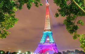 There are three levels for visitors and lot of visitors are there in the cue to visit the place. Wallpaper Trees Night Lights France Paris Eiffel Tower Images For Desktop Section Gorod Download