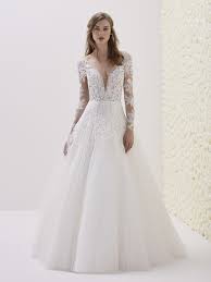 Pin By Kleinfeld Bridal On Someday Pretty Wedding Dresses Pronovias Wedding Dress A Line Wedding Dress