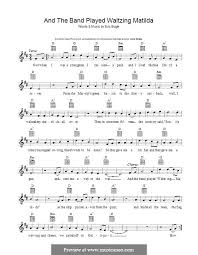 1,000+ song search results for waltzing matilda. And The Band Played Waltzing Matilda By E Bogle Sheet Music On Musicaneo