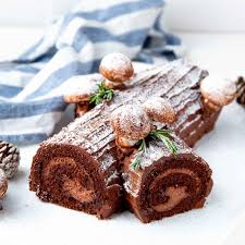 Buche De Noel Yule Log Cake The Flavor Bender