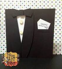 Selamat menyambut hari raya aidilfitri! Diy Kad Hari Bapa Tuxedo From Famf Tower Tuxedo Card Paper Craft Projects Greeting Cards Handmade