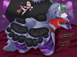 392322 - suggestive, alternate version, artist:loodrickyart, glamrock chica  (fnaf), roxanne wolf (fnaf), bird, canine, chicken, galliform, gray wolf,  mammal, wolf, anthro, five nights at freddys, five nights at freddys:  security breach, 2023,