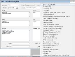 Orthodontic Charting In Dom Brs Dental Office Management