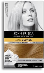 Apply a tablespoon of olive oil to moisturise, massaging it into your and with so many variations of blonde, it's always best to bring along a photo reference for your. Beige Blonde Hair Color 9n John Frieda