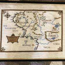 The all killer no filler deadpool collection; Fo Lord Of The Rings Map I Gave To My Boyfriend For Christmas Crossstitch Cross Stitch Map Cross Stitch Tree Cross Stitch Funny