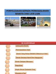 Dilarang mensetubuhinya kerana diriwayatkan dari saidatina aisyah r.a. Permasalahan