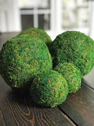Artificial moss can even be placed around the soil on the pots to. Moss Balls Decorative Sphere Orb For Vase Bowl Fillers Or Etsy